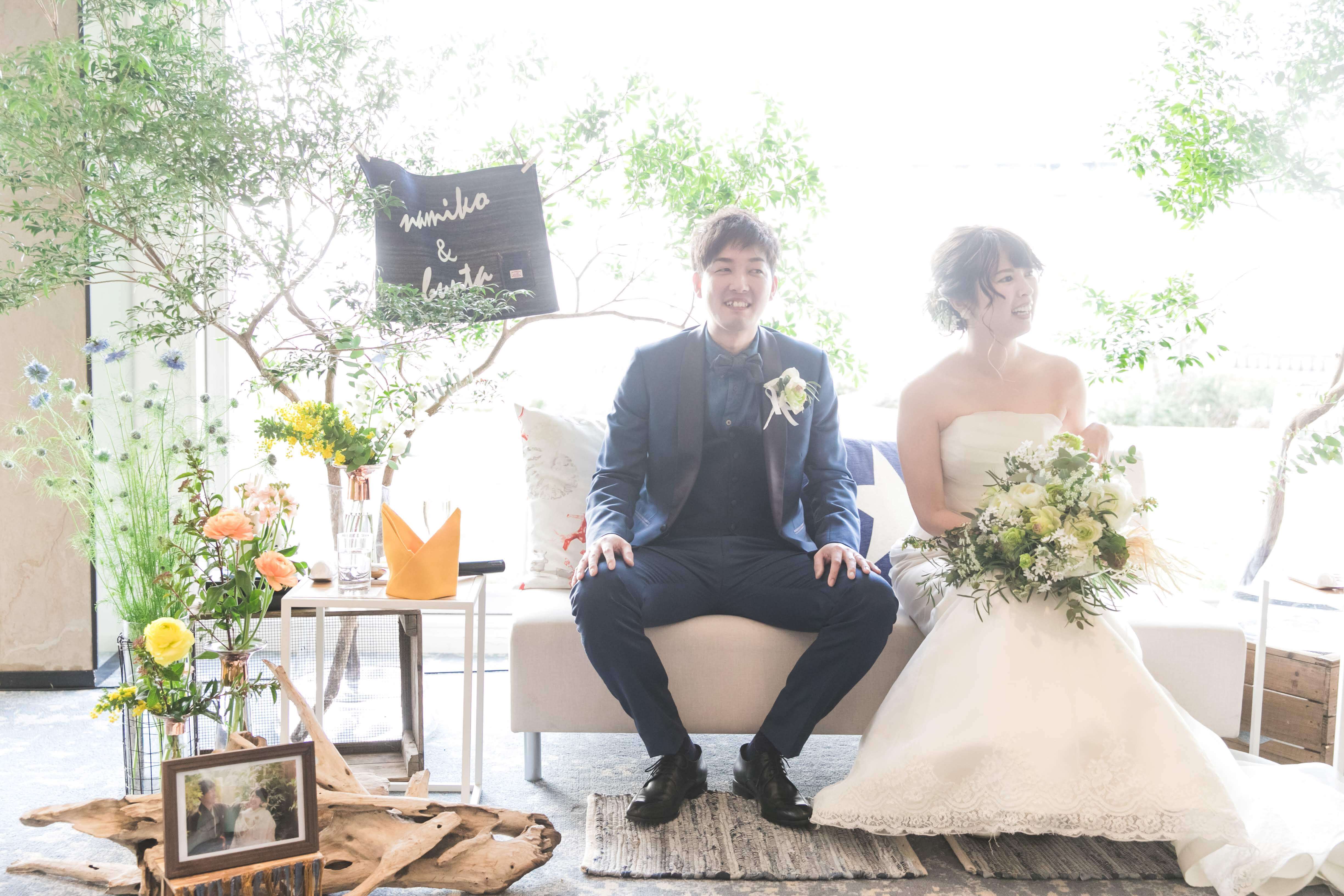 明石海峡大橋を臨む会場での結婚式 オリジナル結婚式をオーダーメイド フリーダムウェディング 大阪 神戸 東京